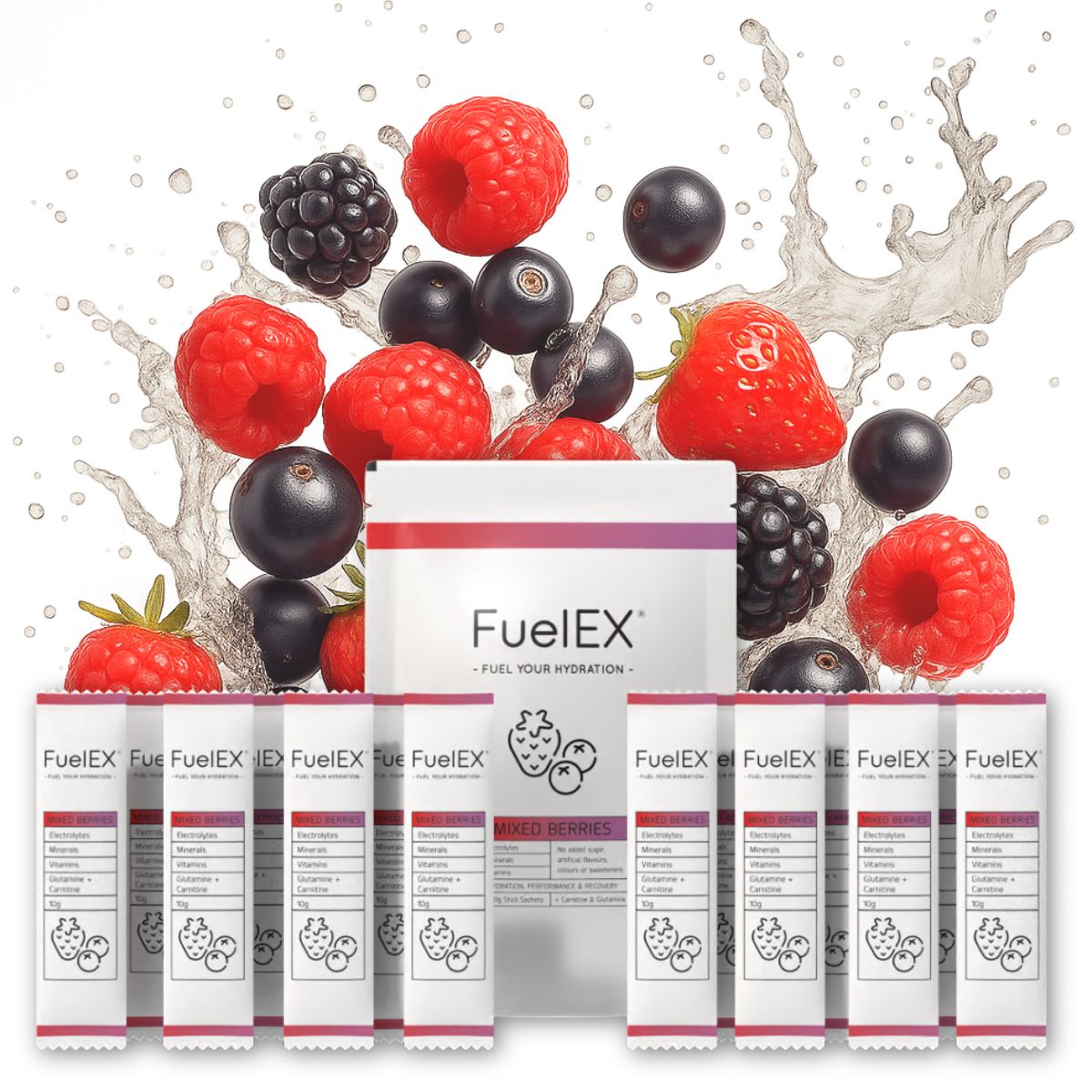 FuelEX - Mixed Berries Flavour (14 sachets)