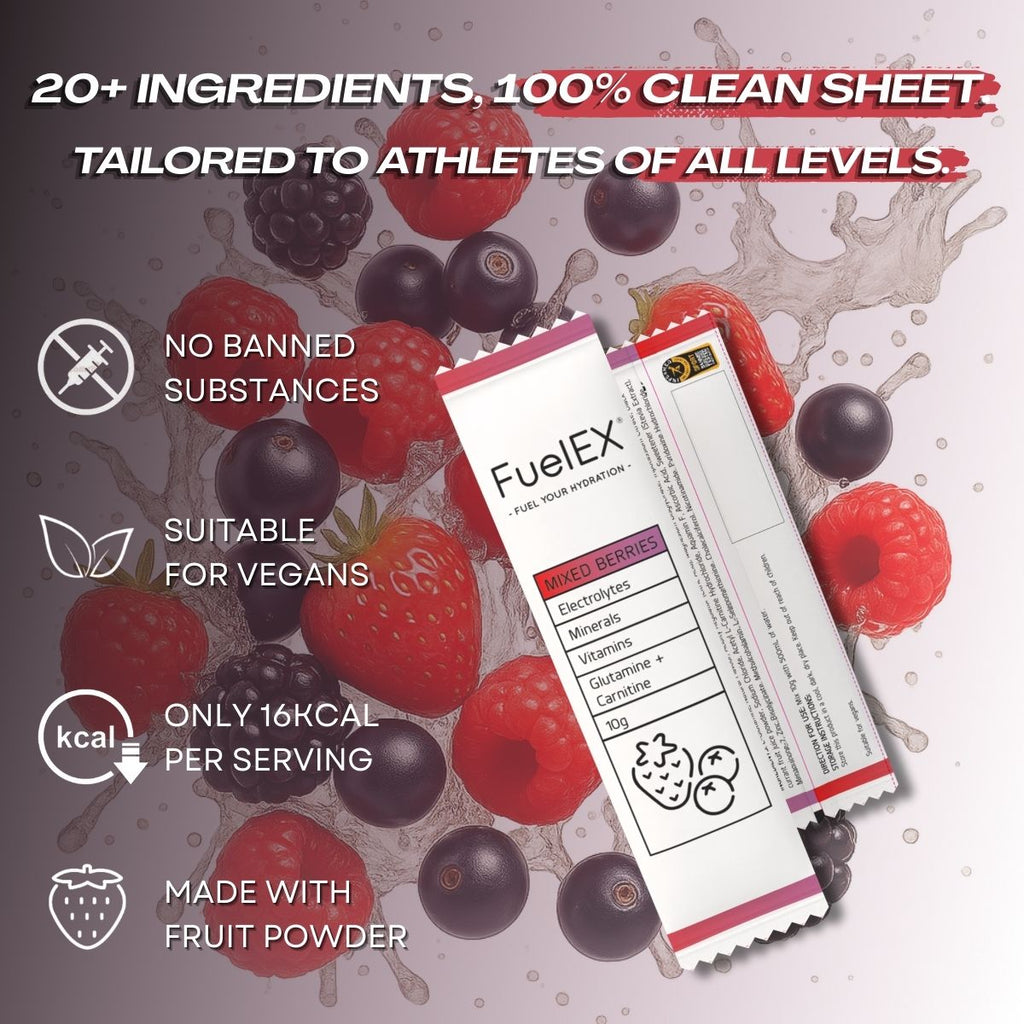 FuelEX - Mixed Berries Flavour (14 sachets)